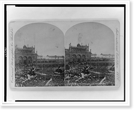 Historic Framed Print, Centennial opening - The Choristers,  17-7/8" x 21-7/8"