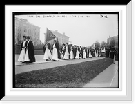 Barnard College. Academic procession on Tree Day, Class of 1911, New York Classic, Vintage Poster