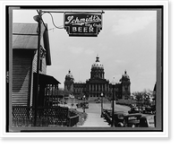 Historic Framed Print, State capitol, Des Moines, Iowa - 2,  17-7/8" x 21-7/8"
