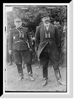 Historic Framed Print, Joffre and Messimy,  17-7/8" x 21-7/8"