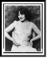 Winnie Lichtner, half-length portrait, seated, facing front.photographed by the DeBarron Studios, 148 West 46th St., N.Y.C, Vintage Poster