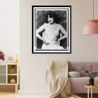 Winnie Lichtner, half-length portrait, seated, facing front.photographed by the DeBarron Studios, 148 West 46th St., N.Y.C, Vintage Poster