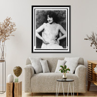Winnie Lichtner, half-length portrait, seated, facing front.photographed by the DeBarron Studios, 148 West 46th St., N.Y.C, Vintage Poster