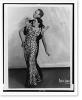 Paul and Grace Hartman, full-length portrait in dance pose, facing left.Maurice Seymour, Chicago, Vintage Wall Art