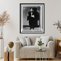 Willie Howard, full-length portrait, standing, facing front, in costume for play Two for the Money"" Classic, Vintage Print