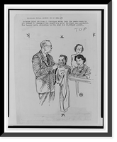 Corrigan showing tear below pocket of Dr. Sam's pants.NEA, Vintage Print