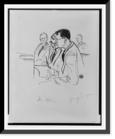Young Corrigan", possibly John T. Corrigan, conferring with "Dr. Stephen", probably Dr. Steve Sheppard, brother of Dr. Sam Sheppard.NEA.", Antique Wall Art