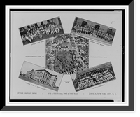 Vintage Americana Print - New York City - Ottilie Orphan Home