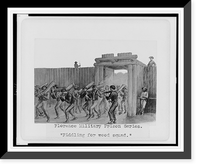 Florence military prison series - Fiddling for wood squad"" Classic, Vintage Wall Art