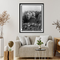 Palestine - Mt. Gerizin ie. Gerizim. Feast of the Passover, Antique Wall Art