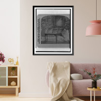 Historic Framed Print, The Japanese boudoir, Peterhof Palace, St. Petersburg, Russia,  17-7/8" x 21-7/8"