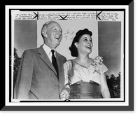 Supreme Court Justice Hugo Black and wife, the former Mrs. Elizabeth S. DeMeritte, half-length portrait, facing right, Historic Reproduction