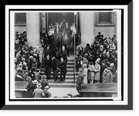 Thomas F. Ryan funeral from the church of St. Jean Baptiste, Vintage Poster