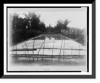 Historic Framed Print, Native salt works,  17-7/8" x 21-7/8"