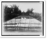 Historic Framed Print, Native salt works,  17-7/8" x 21-7/8"