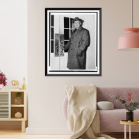 Antique Portrait - White House - Byron Price, full-length portrait