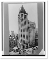 Historic Framed Print, Bankers Trust Co. Bldg., Wall & Nassau Sts. - 5,  17-7/8" x 21-7/8"