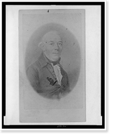 Johann Kaspar Schiller, father of Friedrich Schiller, head-and-shoulders portrait, facing front Classic, Vintage Poster