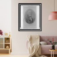 Johann Kaspar Schiller, father of Friedrich Schiller, head-and-shoulders portrait, facing front Classic, Vintage Poster