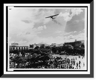 Historic Framed Print, Leaflet drop to Guatemalans,  17-7/8" x 21-7/8"
