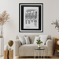 Speak softly and carry a big stick".Herblock.", Antique Wall Art