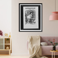 Just gunsmoke - for a moment I thought somebody somewhere might be burning a flag".Herblock.", Vintage Wall Art