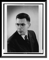 Historic Framed Print, [Herbert Hill, head-and-shoulders portrait, facing left],  17-7/8" x 21-7/8"