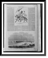 Historic Framed Print, Mr. J. Ross Browne, our artist correspondent at large" The iron-clad "Montauk" engaging the rebel Fort M'Allister,  in the Ogeechee River,  28th January,  1863.sketched by an officer of the "Da[...]",  17-7/8" x 21-7/8"