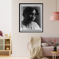 Young man in white robe, face Classic, Antique Wall Art