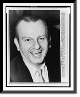 Historic Framed Print, [Jack Ruby, bust portrait, facing front, arriving],  17-7/8" x 21-7/8"