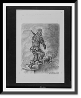 Historic Photo Print - The other ascent into the unknown.Herblock