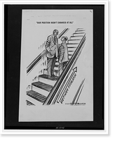 Our position hasn't changed at all".Herblock.", Vintage Poster