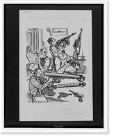 It's like the gun lobby guys say - laws interfere wit' us sportsmen".Herblock.", Vintage Poster