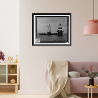 Peck's ledge light A.G.S. North, Photographer, Historic Reproduction