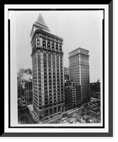 Historic Framed Print, Hanover National Bank Bldg.,  17-7/8" x 21-7/8"