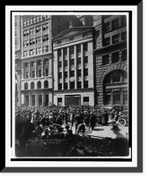 Historic Framed Print, Ocean Cable Bldg. Western Union Telegraph,  17-7/8" x 21-7/8"