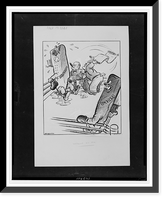 Historic Framed Print, Working on him.Herblock.,  17-7/8" x 21-7/8"