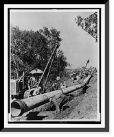 Oil lines for the wheels of industry, Antique Print