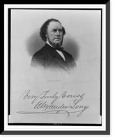 Alexander Long, head-and-shoulders portrait, facing right.engd. by W.G. Jackman. Classic, Historic Print