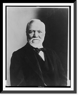Andrew Carnegie, half-length portrait, facing front.photo by Davis & Sanford, Antique Poster