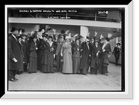 Historic Framed Print, Doctors and families going to war zone, 10/17/14, includes Dr. Mary Crawford,  17-7/8" x 21-7/8" Historic Framed Print, Doctors and families going to war zone, 10/17/14, includes Dr. Mary Crawford,  17-7/8" x 21-7/8"