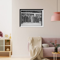 Historic Framed Print, Doctors and families going to war zone, 10/17/14, includes Dr. Mary Crawford,  17-7/8" x 21-7/8" Historic Framed Print, Doctors and families going to war zone, 10/17/14, includes Dr. Mary Crawford,  17-7/8" x 21-7/8"