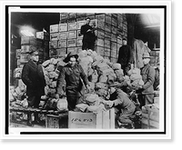 Packing shipment of Matzoths for the 77th Division for men of Jewish faith in the A.E.F.Packing shipment of matzos for the 77th Division for men of Jewish faith in the A.E.F. Antique Wall Art Print