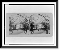 Shaking hands with the President, March 5th, 1889, Washington, D.C, Vintage Wall Art