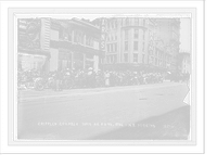 Auto rides for crippled children, New York, Historic Print