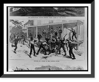 Murder of a Negro at Mrs. Carter's house Classic, Antique Poster