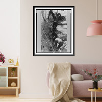 Historic Framed Print, T.P. Co. salmon trap,  17-7/8" x 21-7/8"