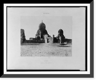 Historic Framed Print, Le Kaire - tombeaux de sultans Mamelouks.F&eacute;lix Teynard.,  17-7/8" x 21-7/8"