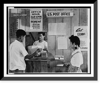 Puyallup (Wash.) Assembly Center - Parcel post and a full postal service is maintained at the Center, Antique Poster