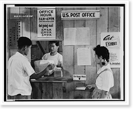 Puyallup (Wash.) Assembly Center - Parcel post and a full postal service is maintained at the Center, Antique Poster